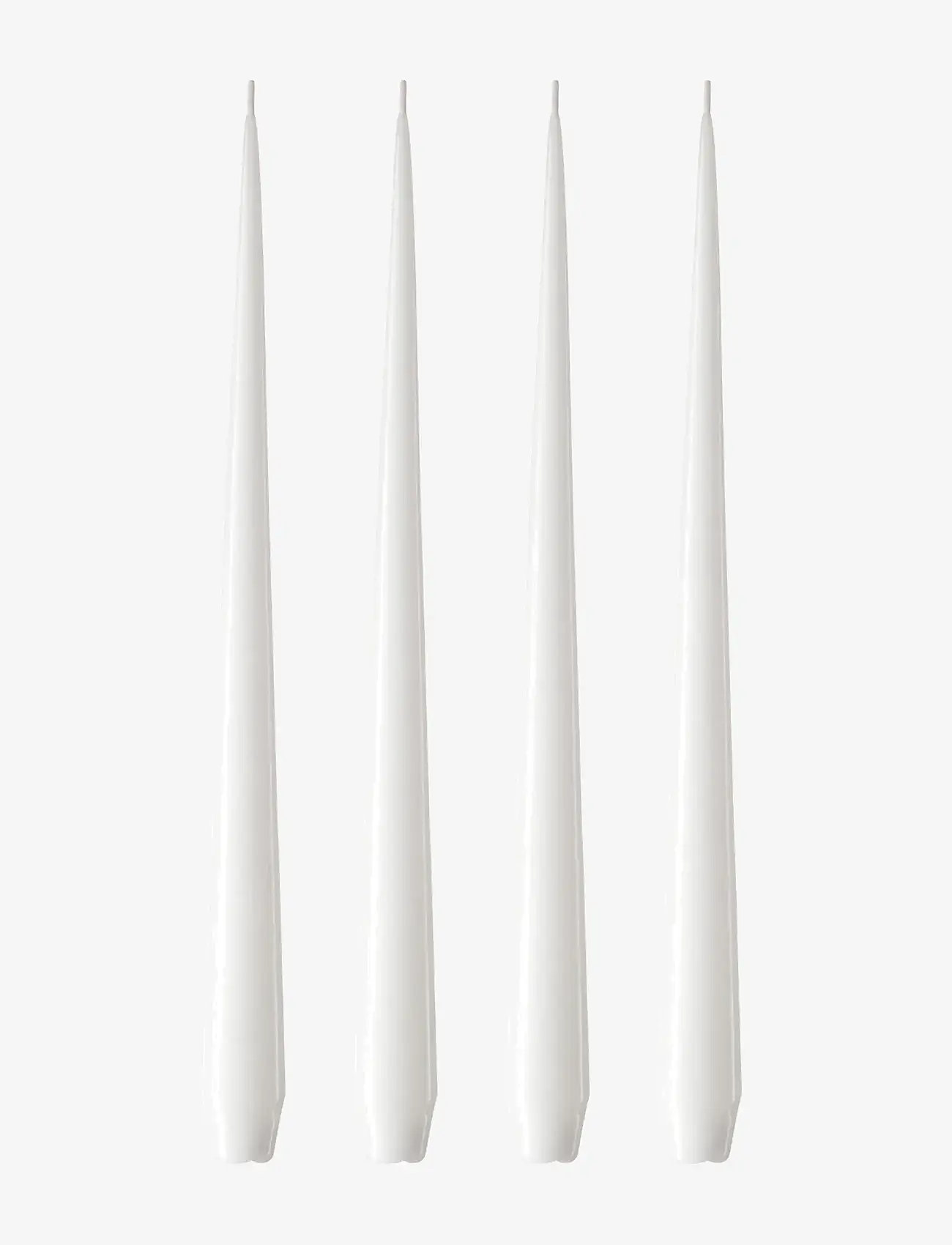 ester & erik - Taper candle 32cm 4-pack - stagelys - 31 pure white - 0