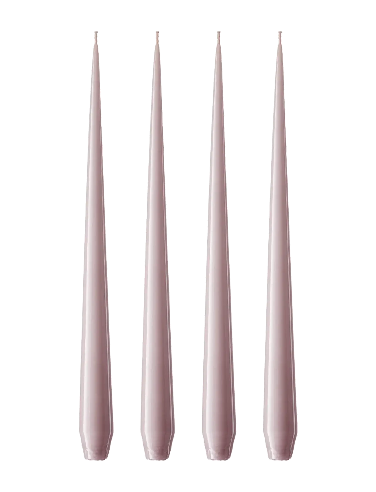 ester & erik Taper Candle 32Cm 4-Pack, Søjlelys, Pink, Str: H:32CM