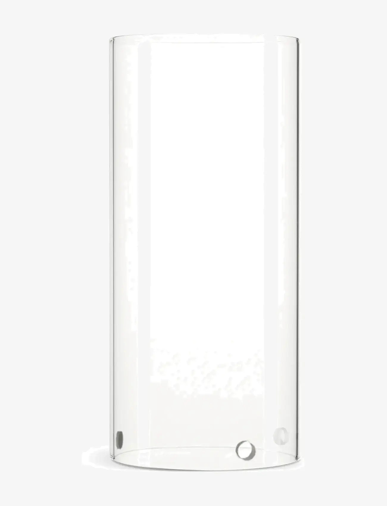 ester & erik - Cylindrical glass hurricane 25cm - lanterns - clear - 0