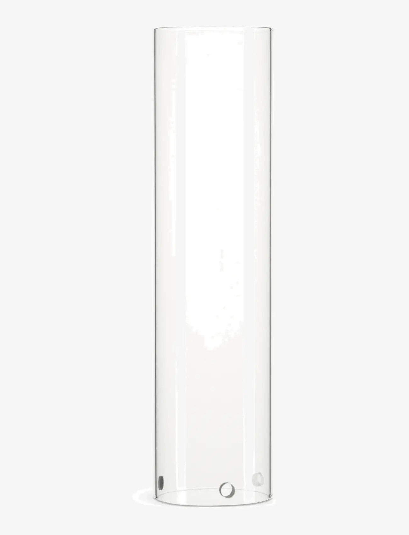 ester & erik - Cylindrical glass hurricane 35cm - lanterns - clear - 0