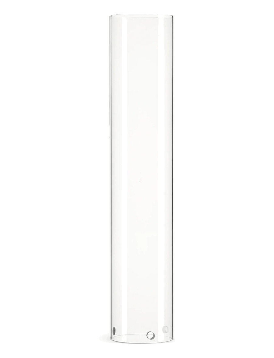 ester & erik - Cylindrical glass hurricane 45cm - iekštelpu laternas - clear - 0