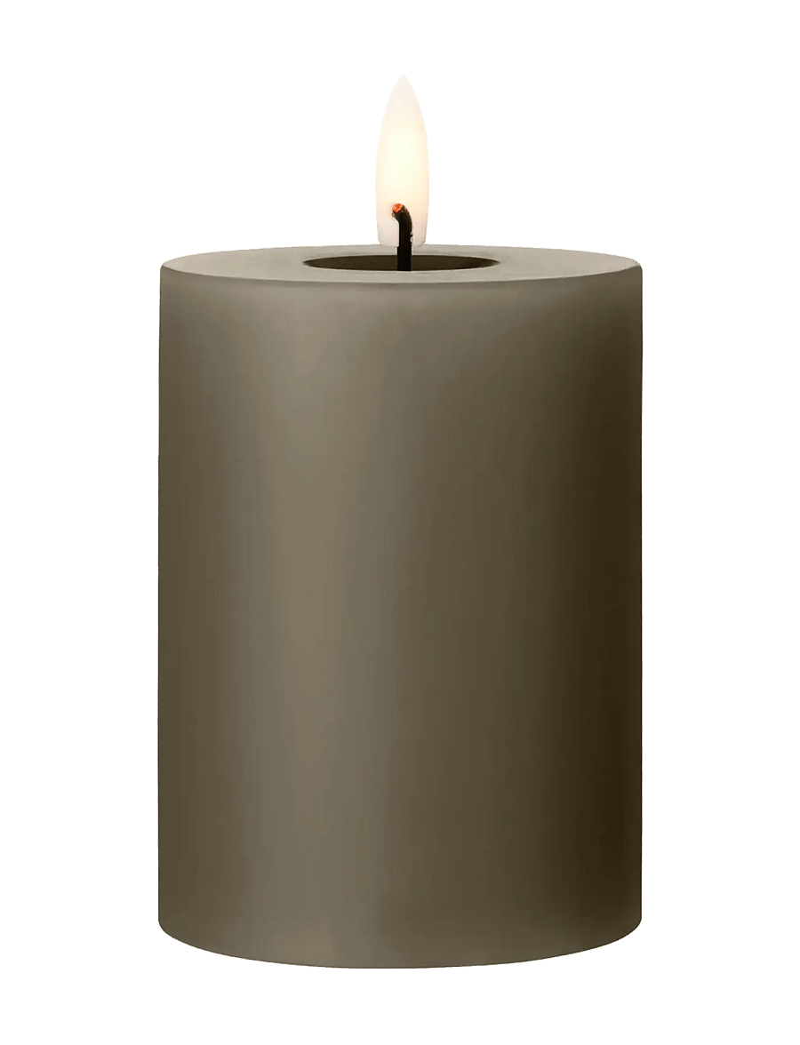 ester & erik - LED mini pillar candle 5,5cm - led žvakės - 69 artichokey - 0