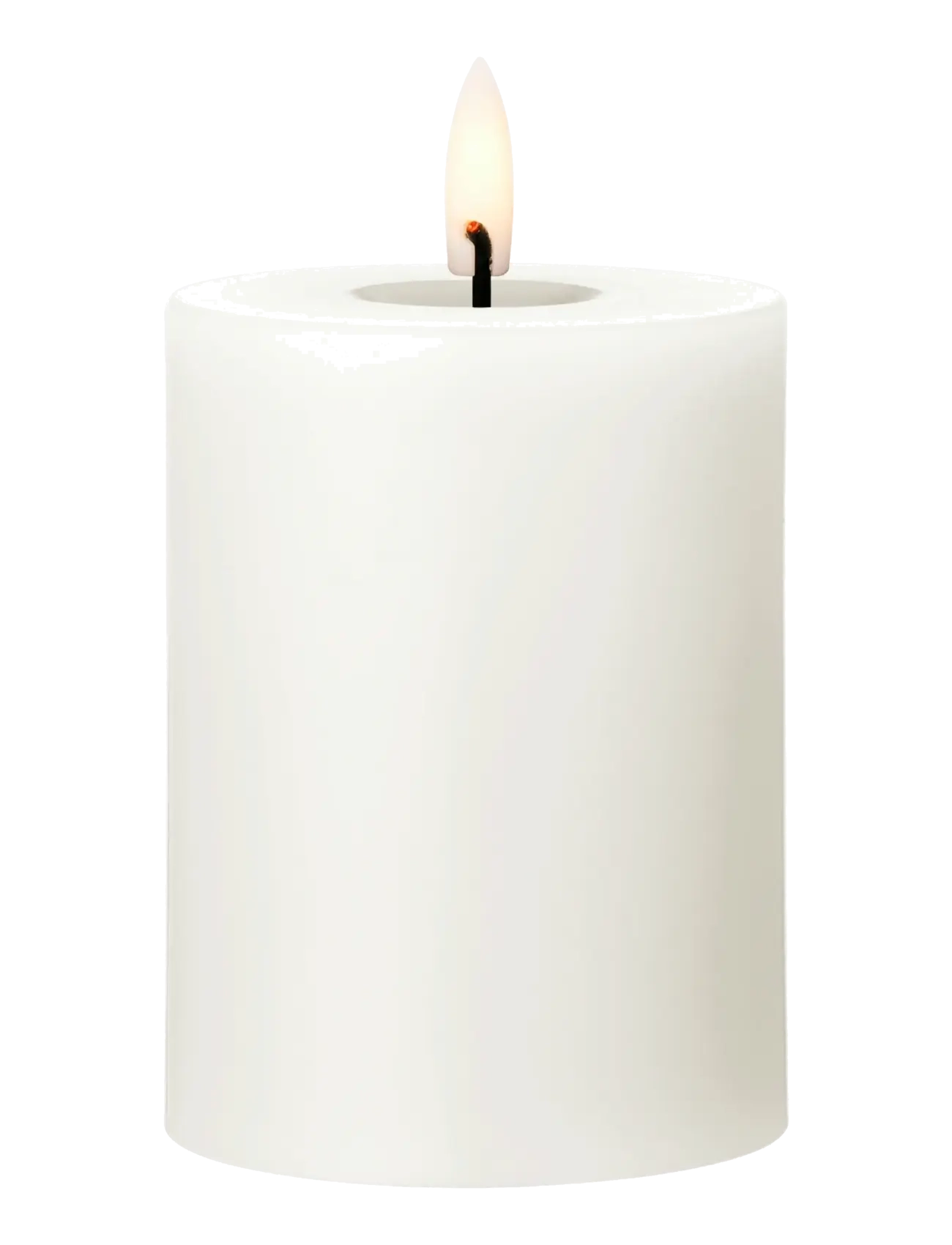 ester & erik Led Pillar Candle 10Cm, LED-lys, Hvid, Str: H:10CM