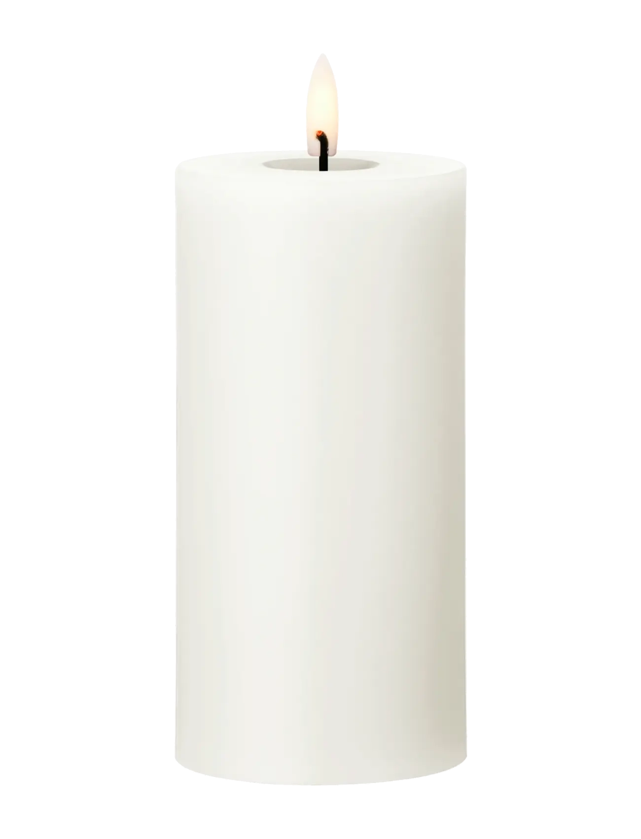 ester & erik Led Pillar Candle 15Cm, LED-lys, Hvid, Str: H:15CM