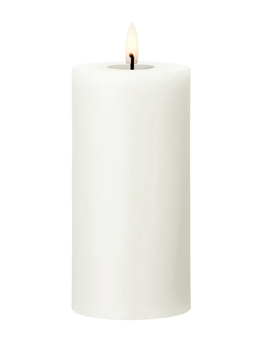 ester & erik - LED pillar candle 15cm - led świece - 10 silky - 0