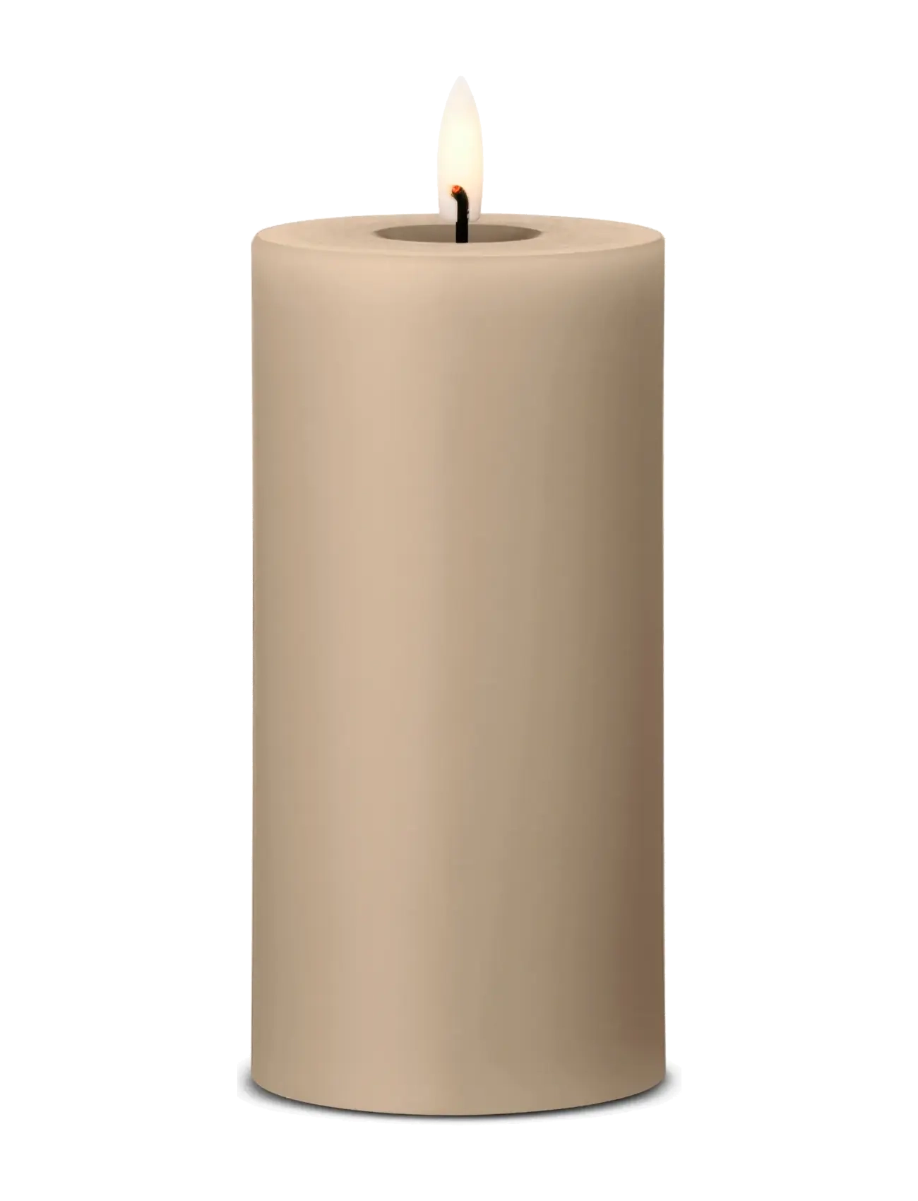 ester & erik Led Pillar Candle 15Cm, LED-lys, Beige, Str: H:15CM