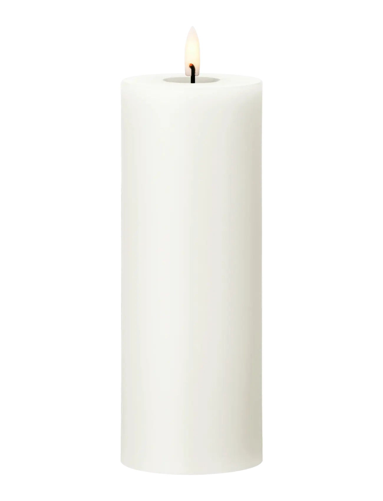 ester & erik Led Pillar Candle 20Cm, LED-lys, Hvid, Str: H:20CM