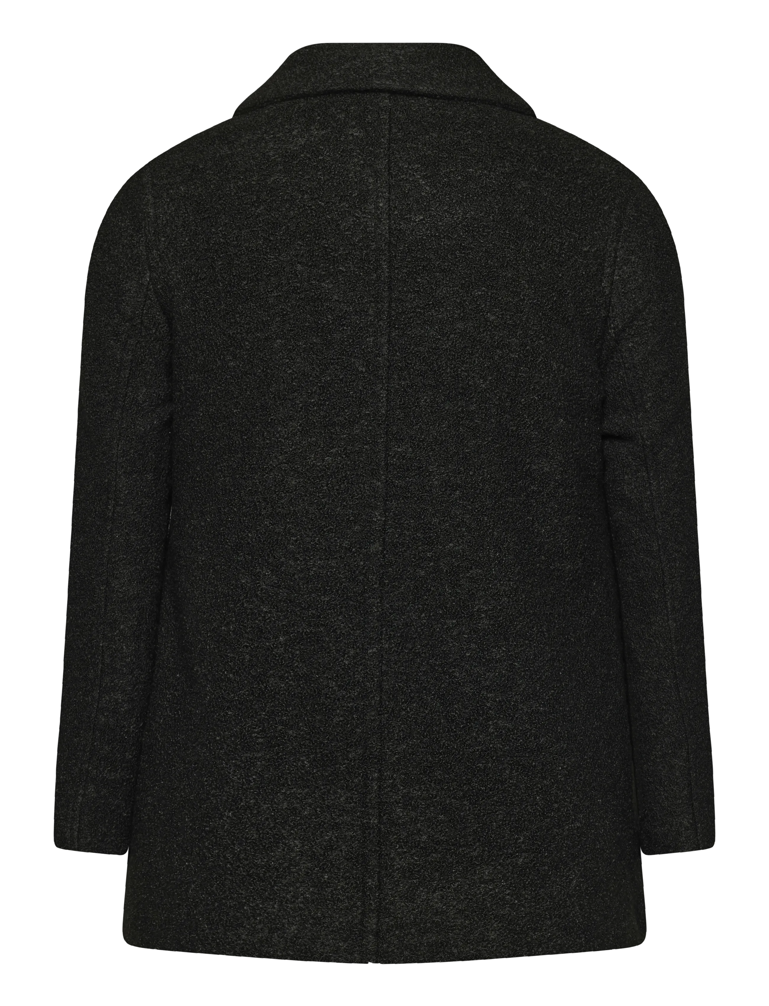 Etage - Wool Jacket w zipper - leichte mäntel - black - 1