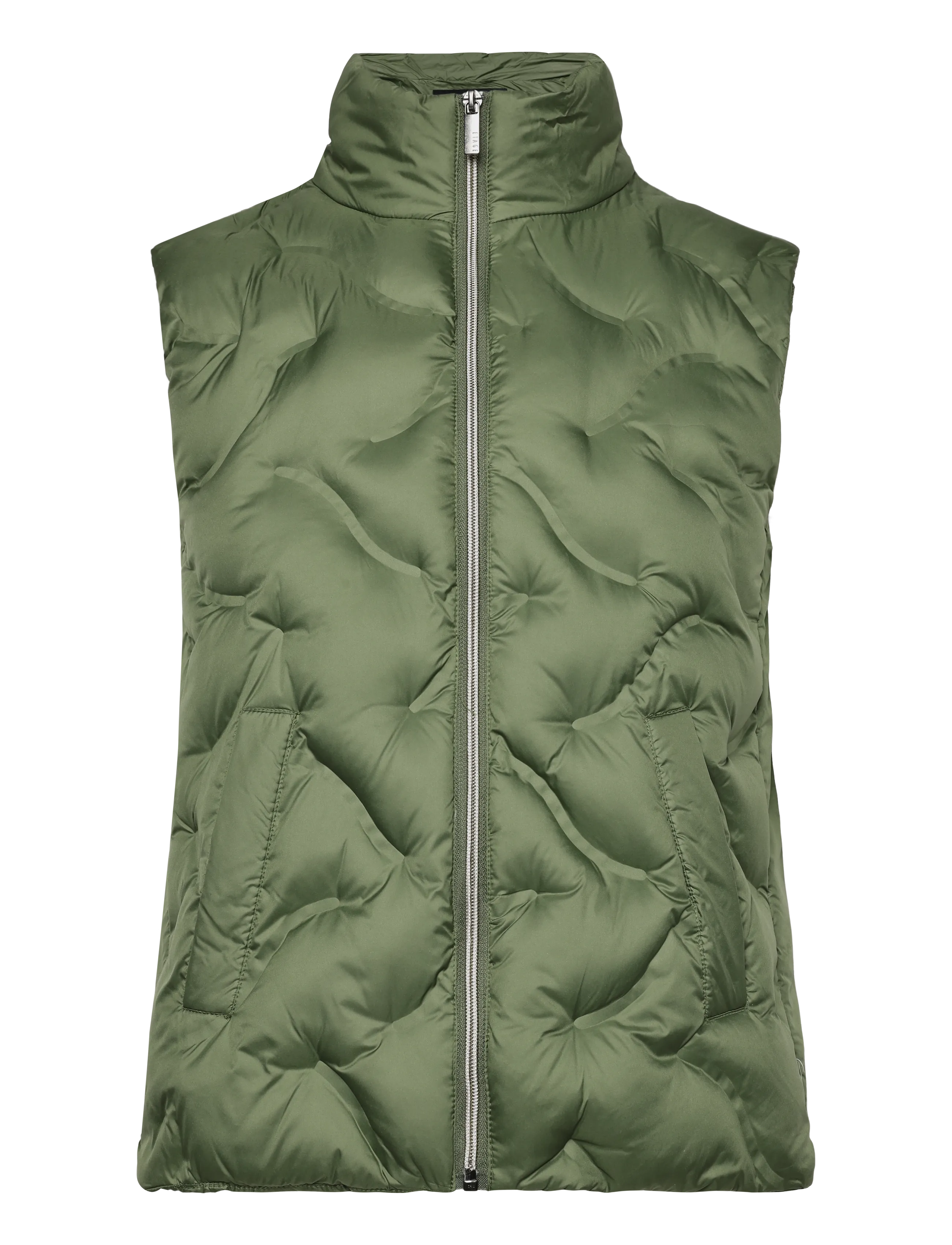 Etage RECYCLE Fab. Downmix Waistcoat - Steppwesten - GRASS GREEN / khaki/green