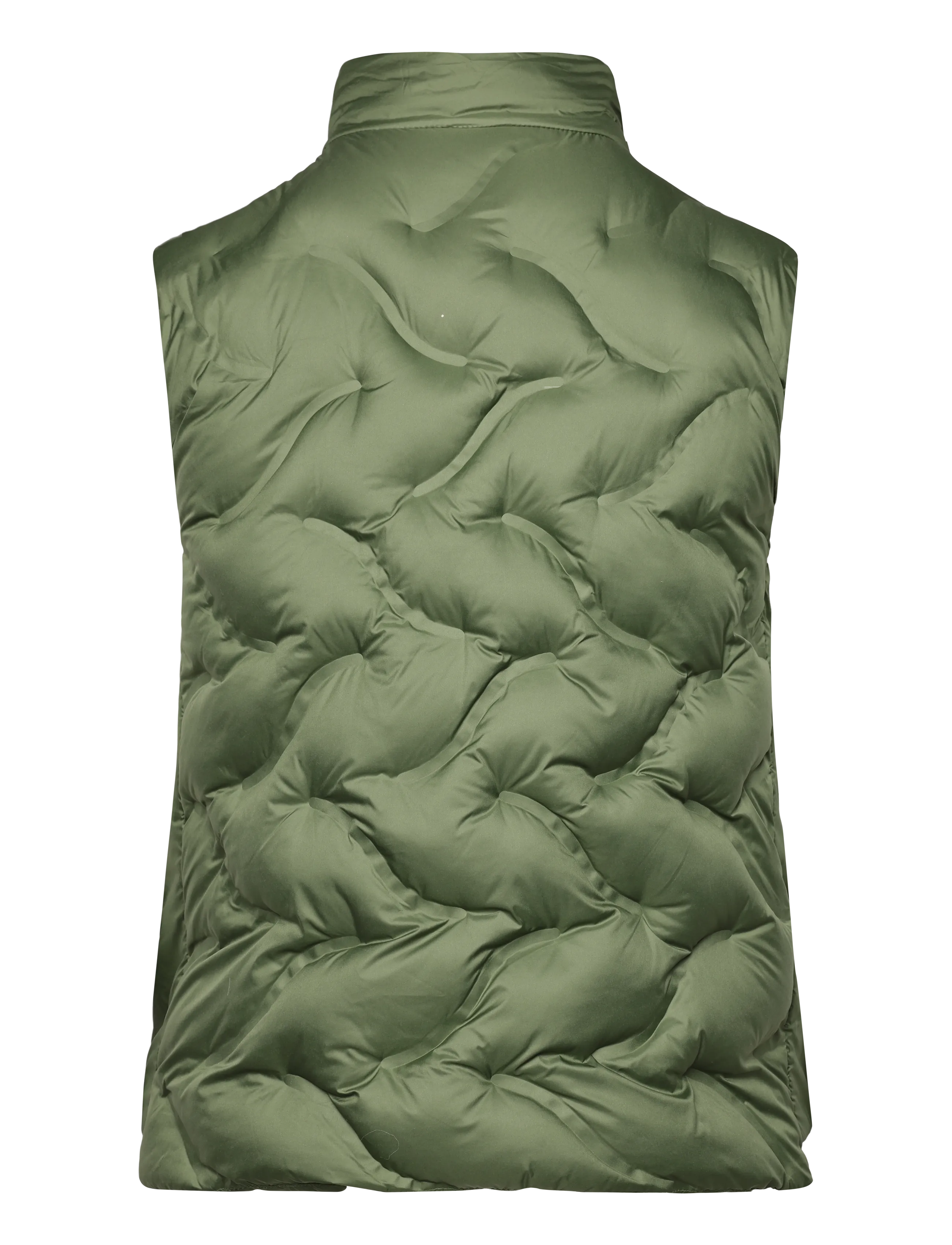 Etage - RECYCLE Fab. Downmix Waistcoat - herbstersparnisse - grass green - 1