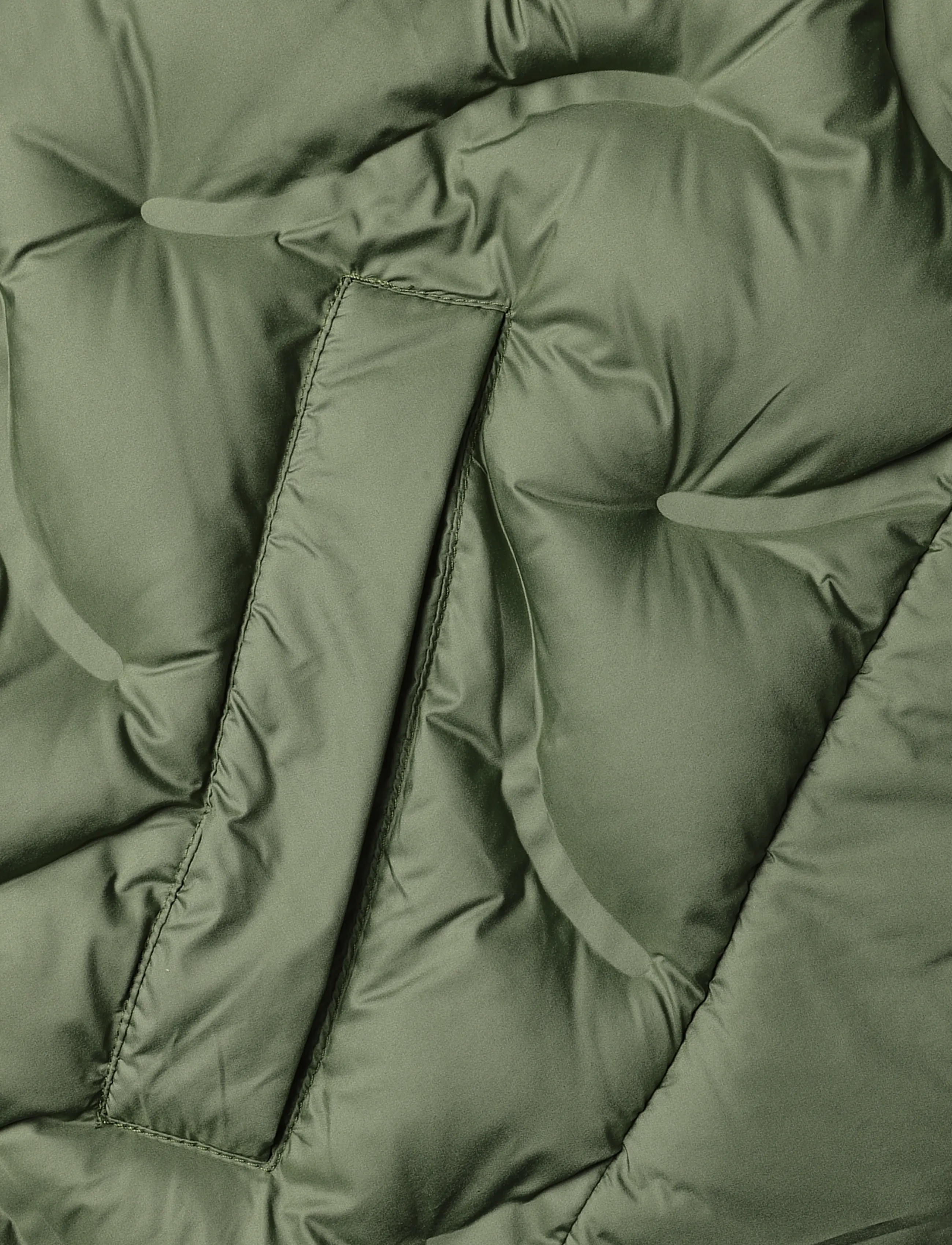 Etage - RECYCLE Fab. Downmix Waistcoat - herbstersparnisse - grass green - 3