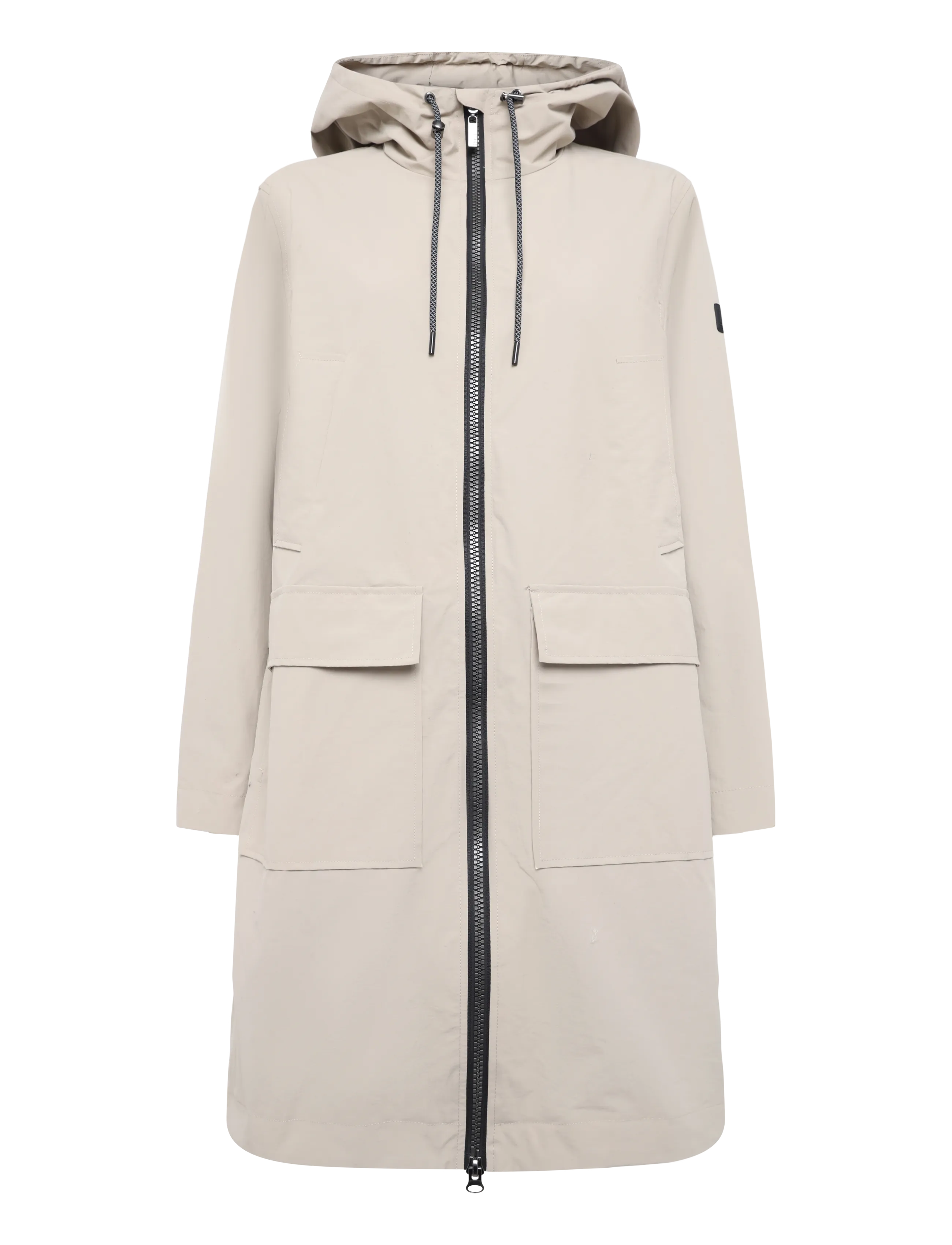 Etage RECYCLED Fabric Parka Long - Parkas - SAND / grey