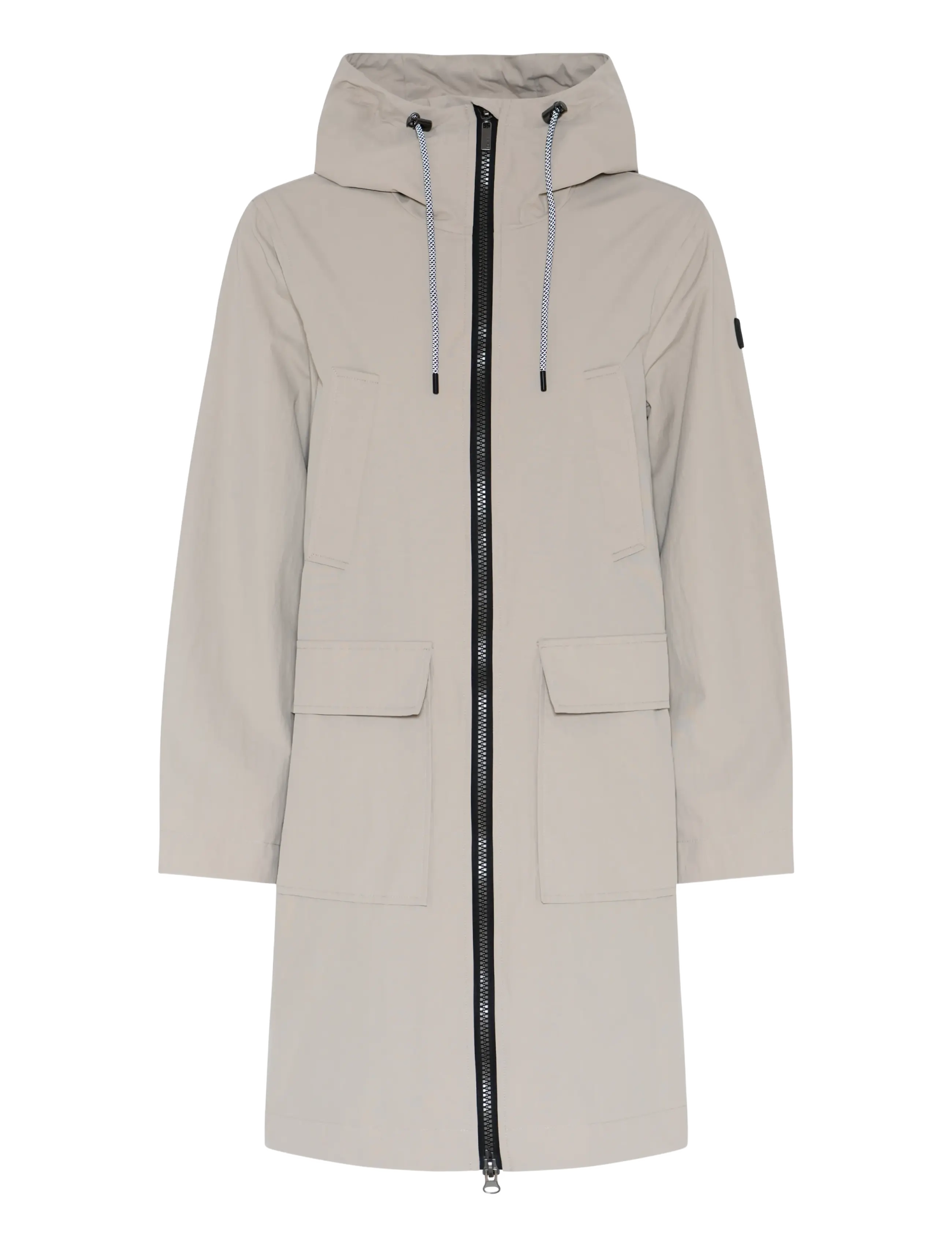 Etage RECYCLED Fabric Parka Long - Parkas - SAND / grey