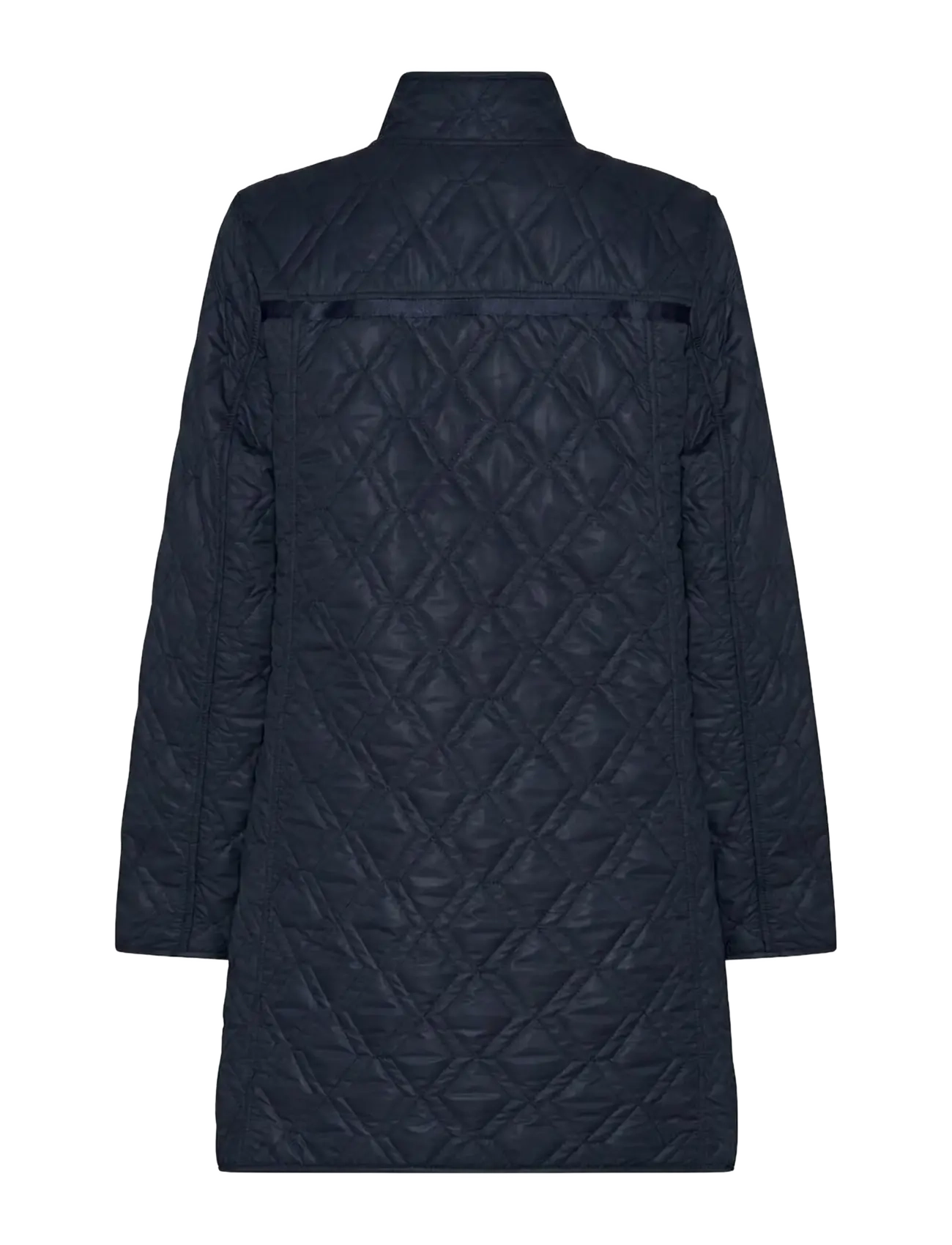 Etage - Quilted Jacket long - ytterkläder - dark navy - 1