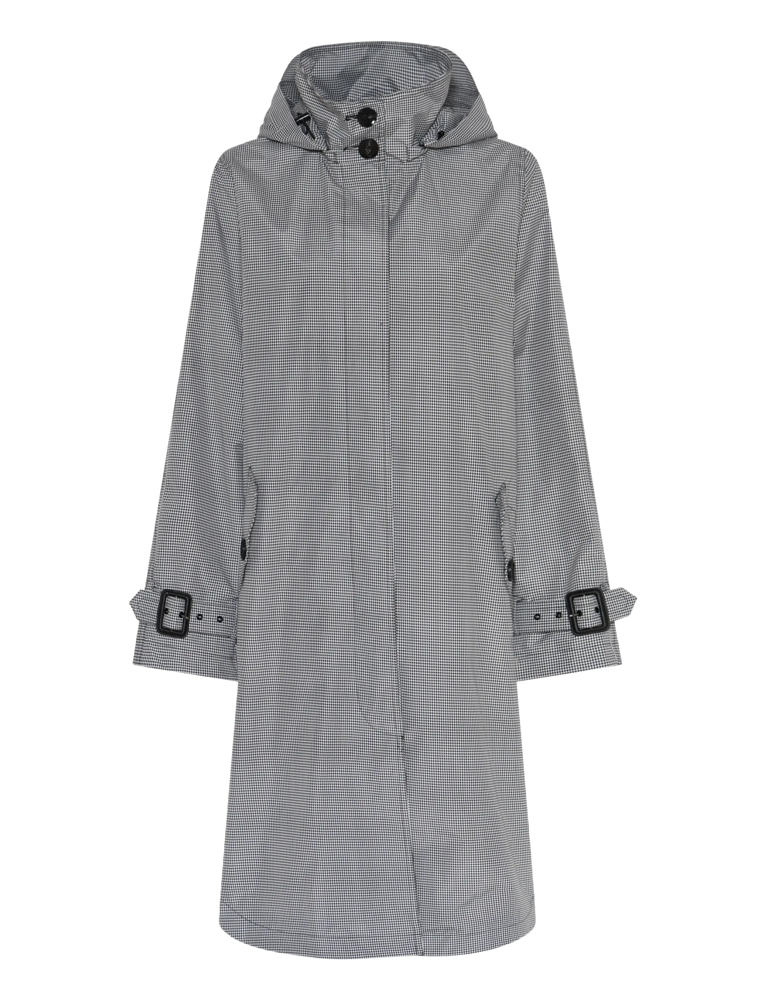 Etage RECYCLE Fab. Rainjkt. TapeSeam - Etage - CHECK / grey