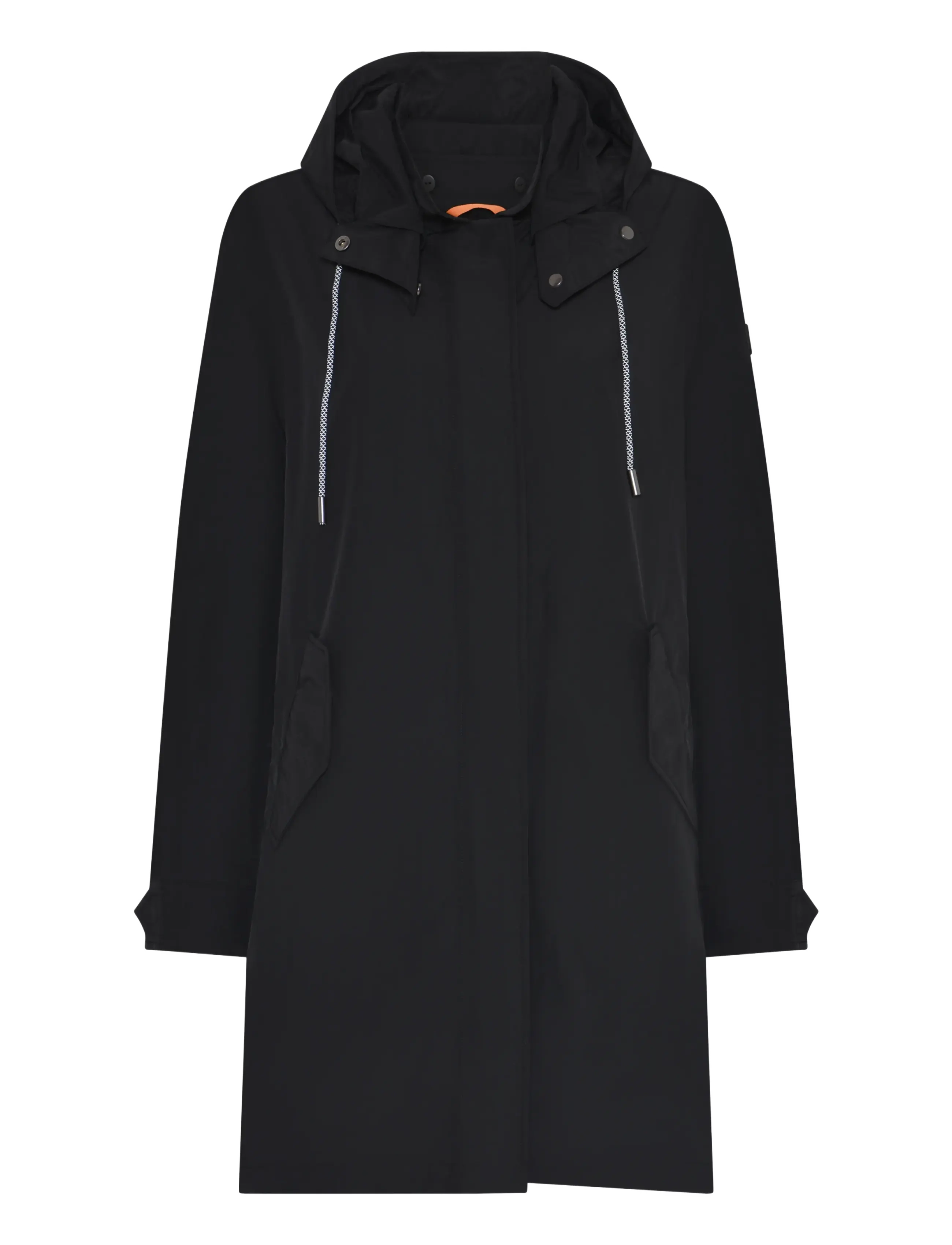 Etage Parka long - Parkas - BLACK / black