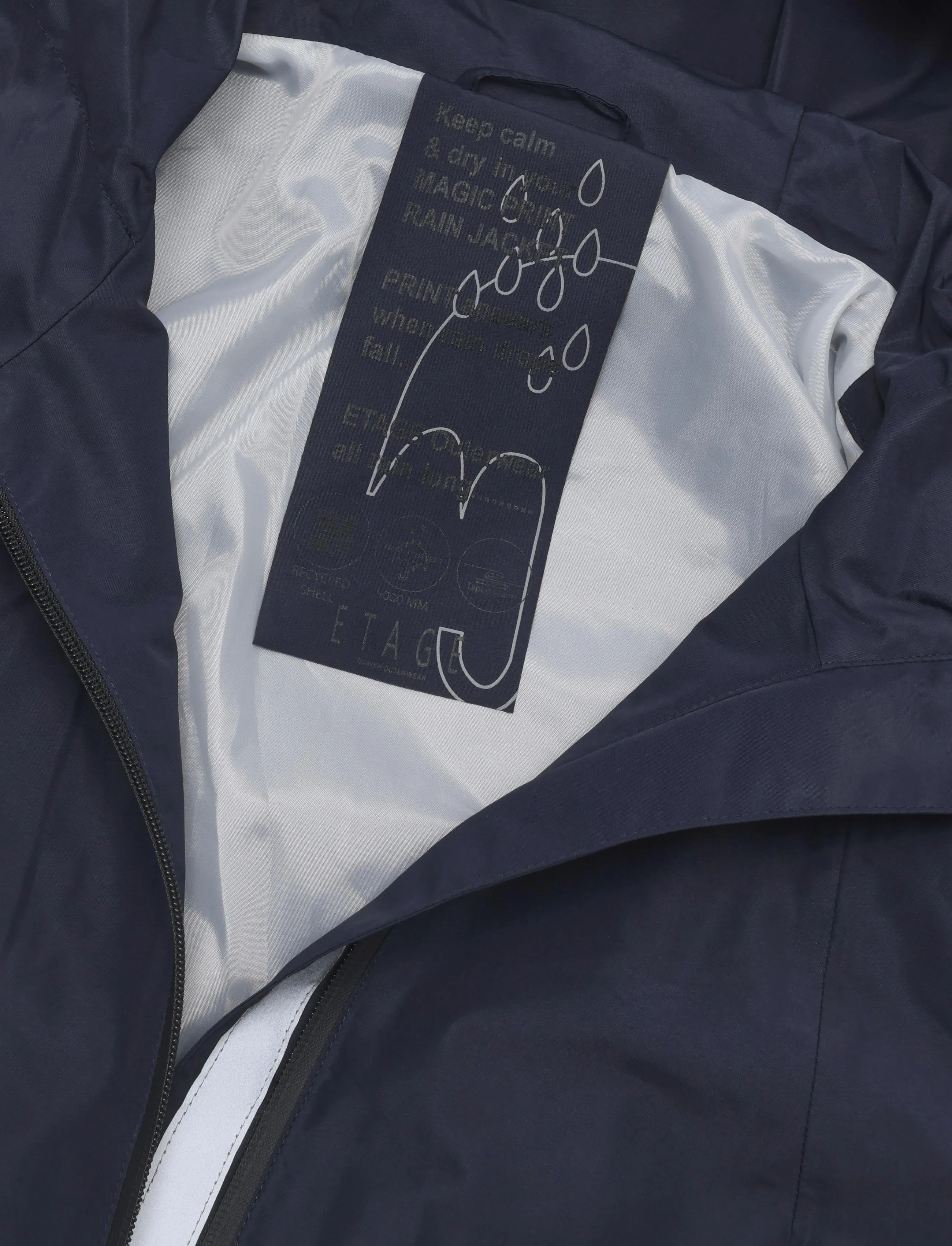 Etage - MAGIC RAIN w Tape Seam - overtøj - dark navy - 2