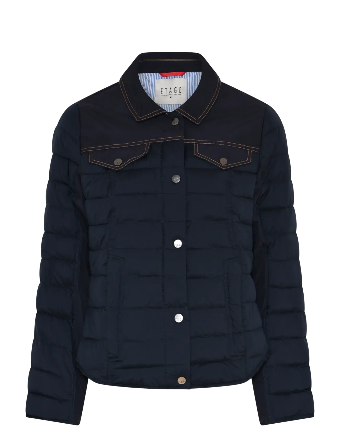 Etage Padded Jacket short - Etage - DARK NAVY / navy