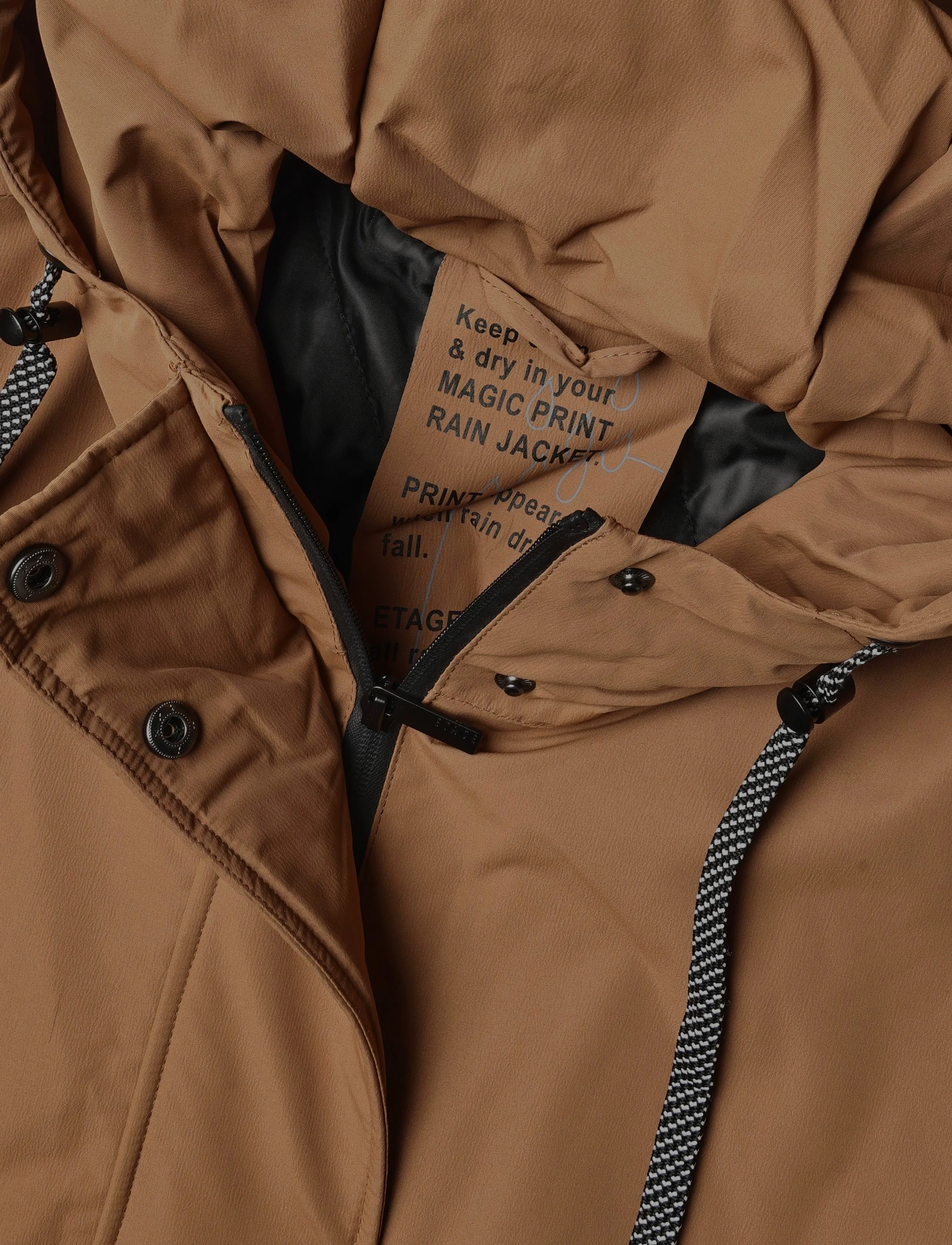 Etage - RECYCLE fa MAGIC RAIN Tapeseam - overtøj - camel - 3