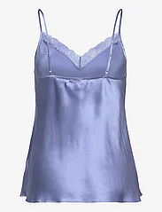 Etam - Milky Silk Caraco Pyjama - Överdelar - azure blue - 1