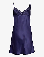 Etam - Milky Silk Nightdress pyjama - birthday gifts - indigo blue - 1
