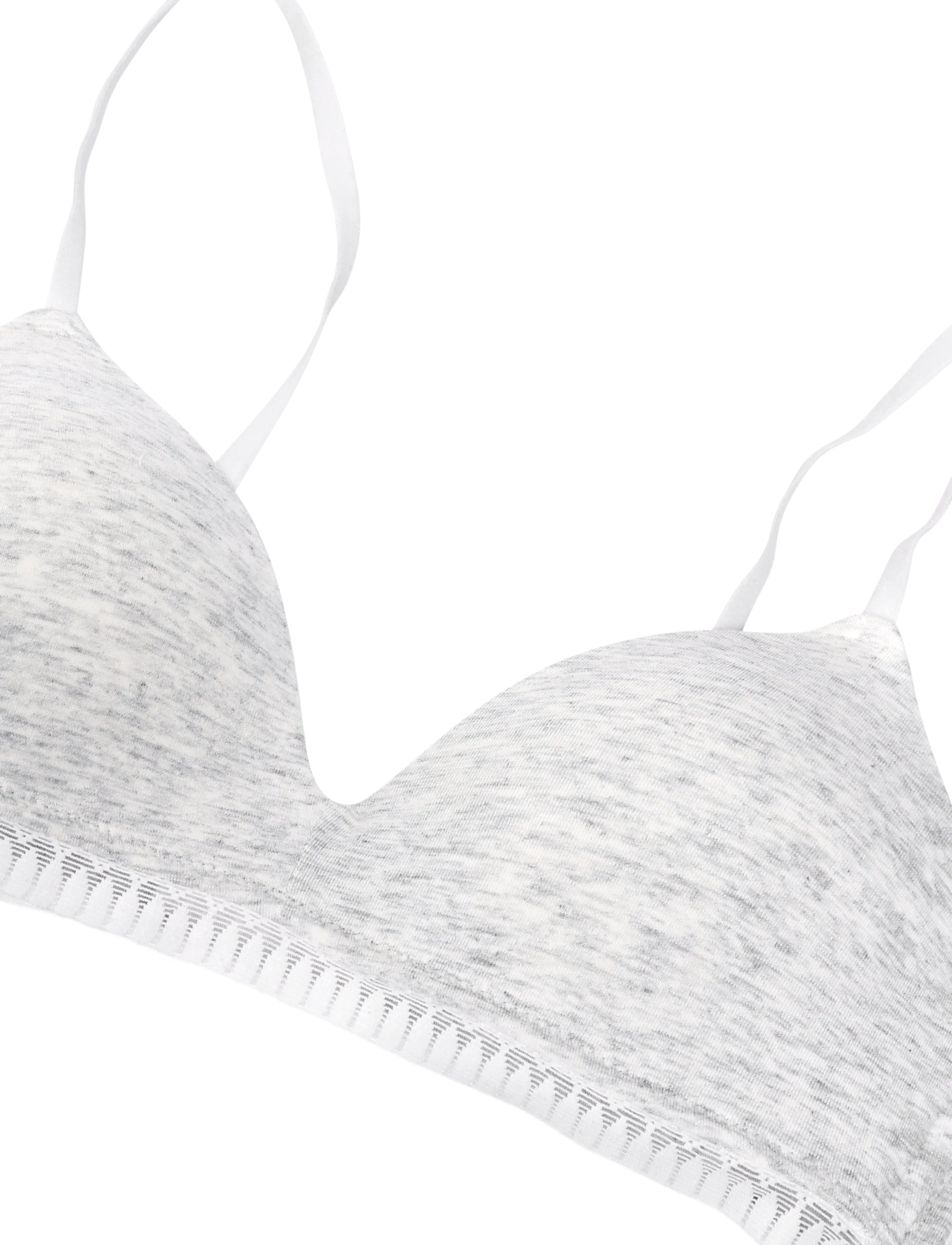 Etam - HAPPILY - WIRELESS LIGHT PADDED BRA - bügellose bhs - grey - 2