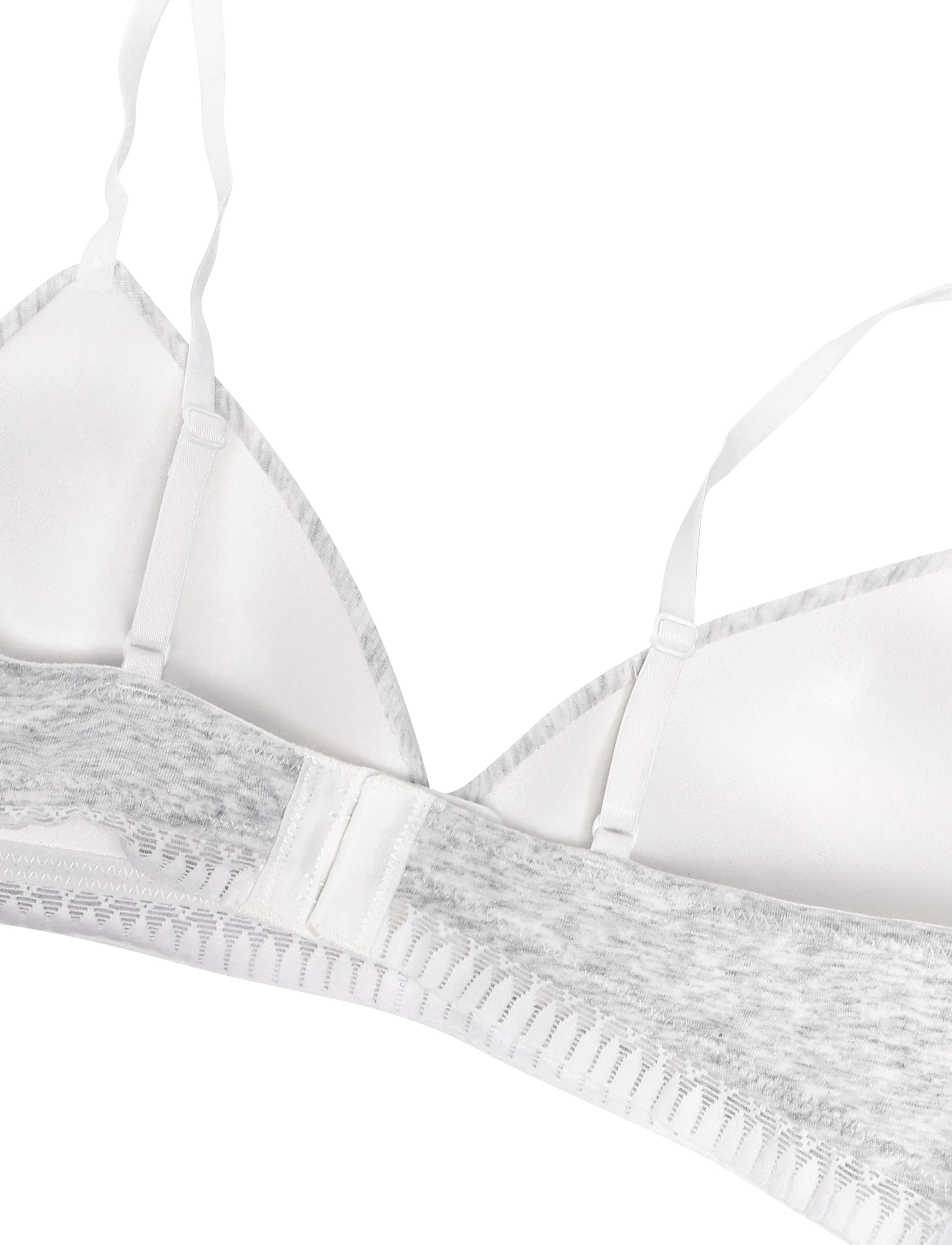 Etam - HAPPILY - WIRELESS LIGHT PADDED BRA - bügellose bhs - grey - 3