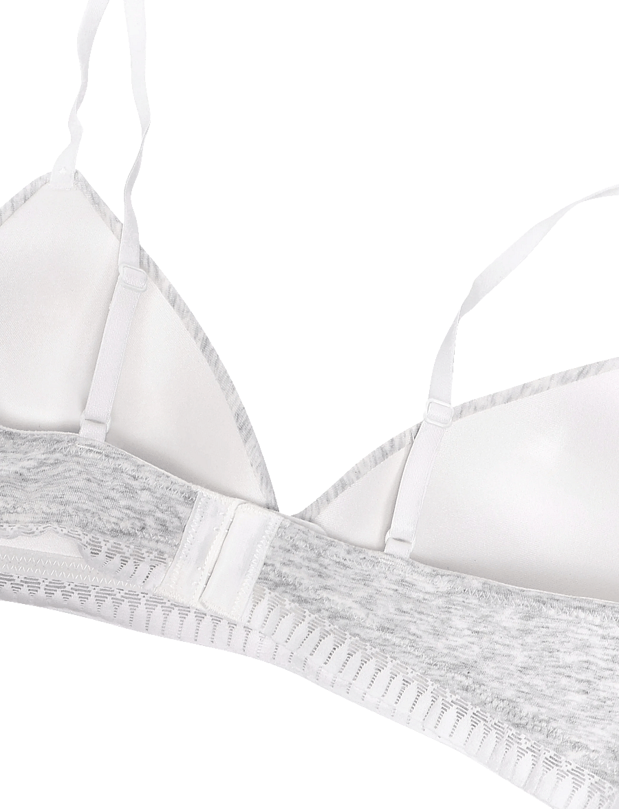 Etam - HAPPILY - WIRELESS LIGHT PADDED BRA - bügellose bhs - grey - 3