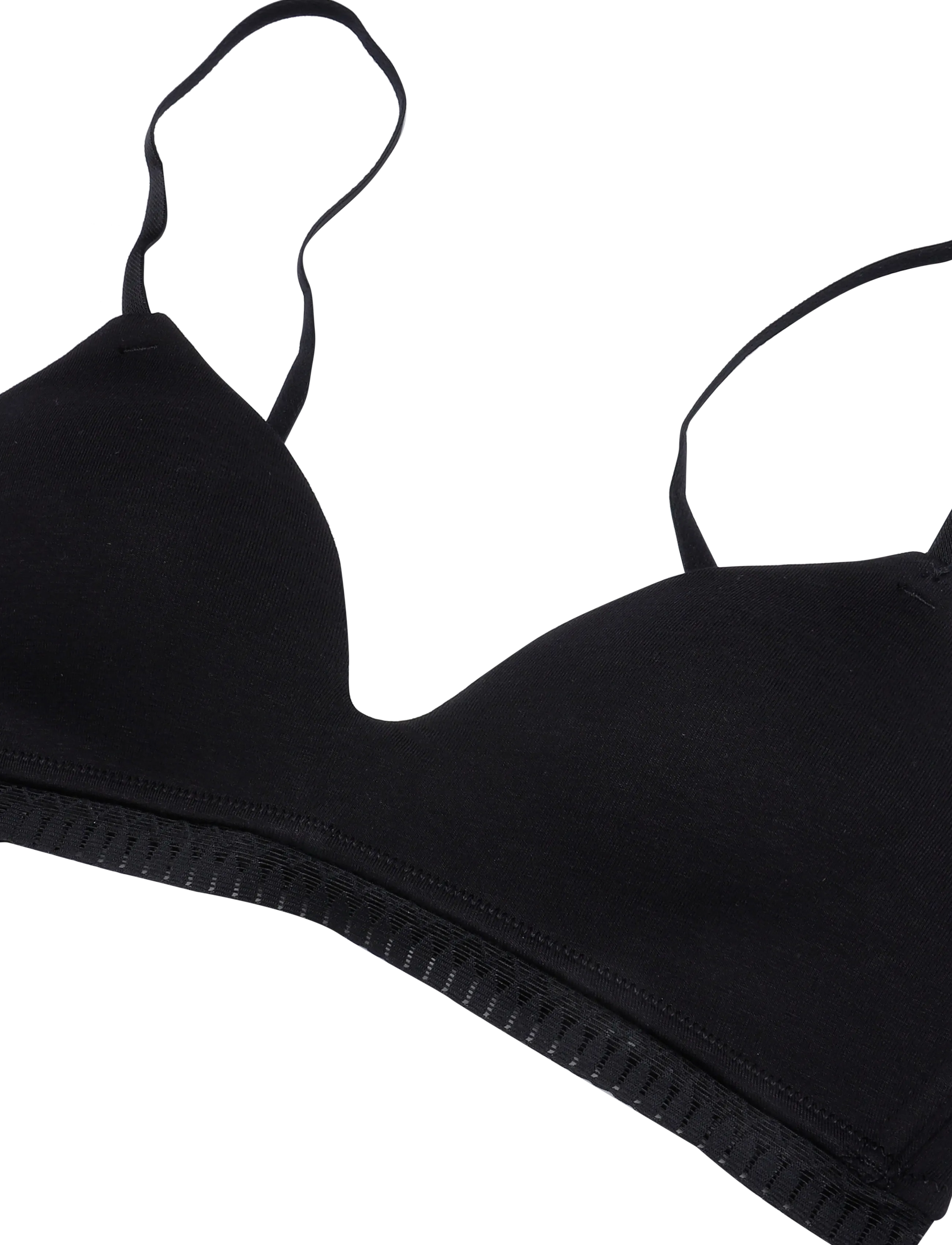 Etam - HAPPILY - WIRELESS LIGHT PADDED BRA - bralette - black - 2