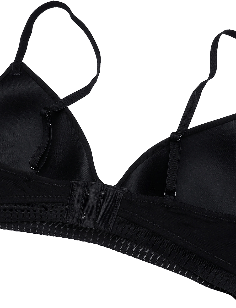 Etam - HAPPILY - WIRELESS LIGHT PADDED BRA - bralette - black - 3
