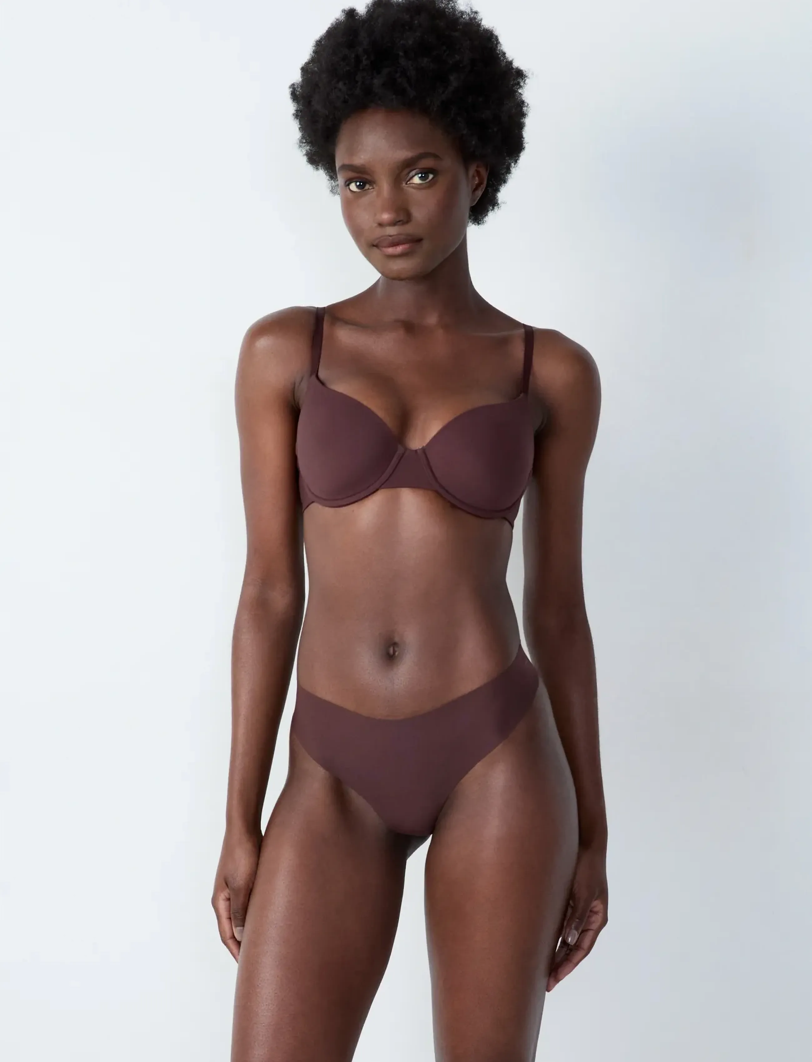 Etam - PURE FIT MAKE UP - STRING - brown - 3