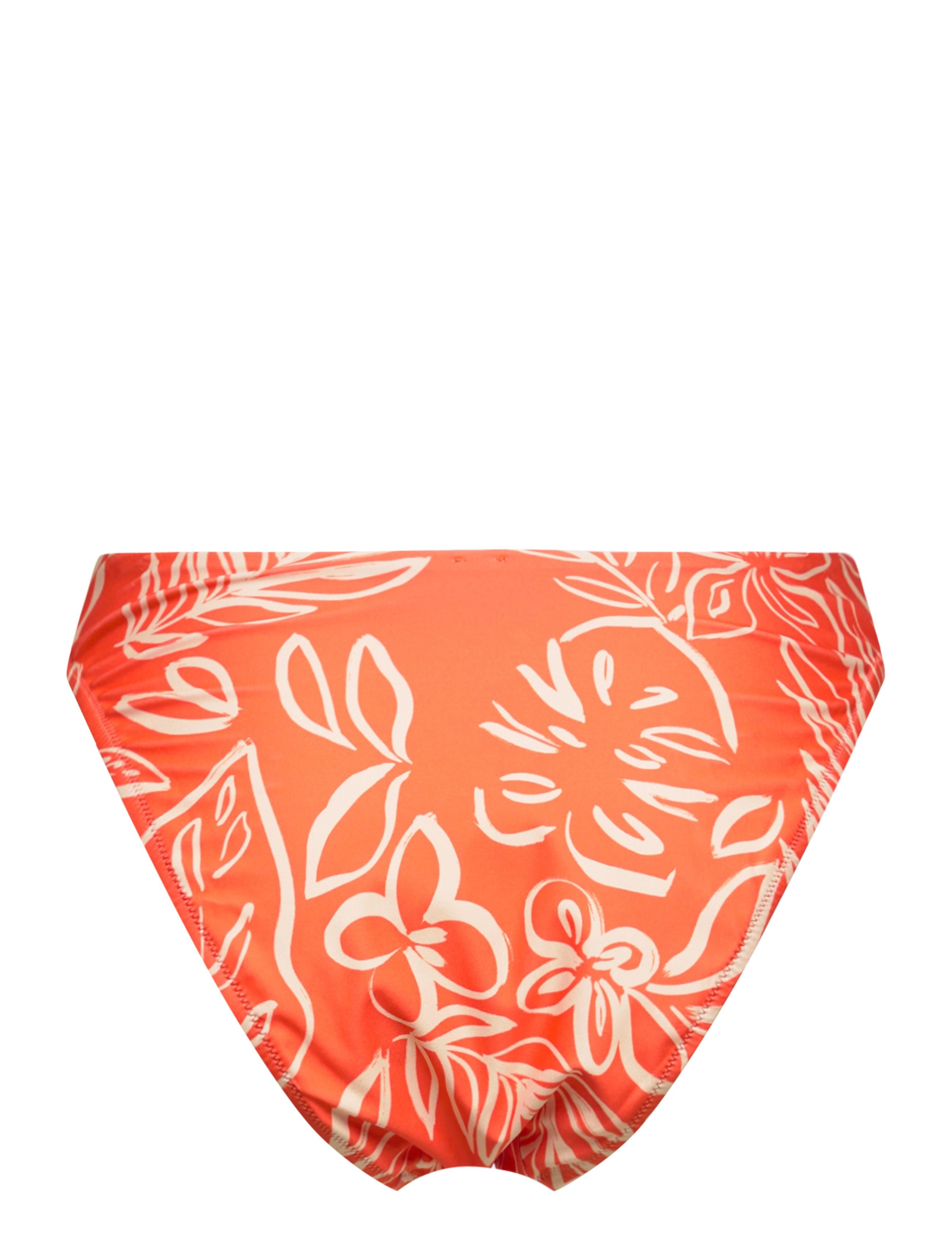 Etam - TAILA - BIKI HIGH LEG - bikinihousut - print. coral backgr - 2