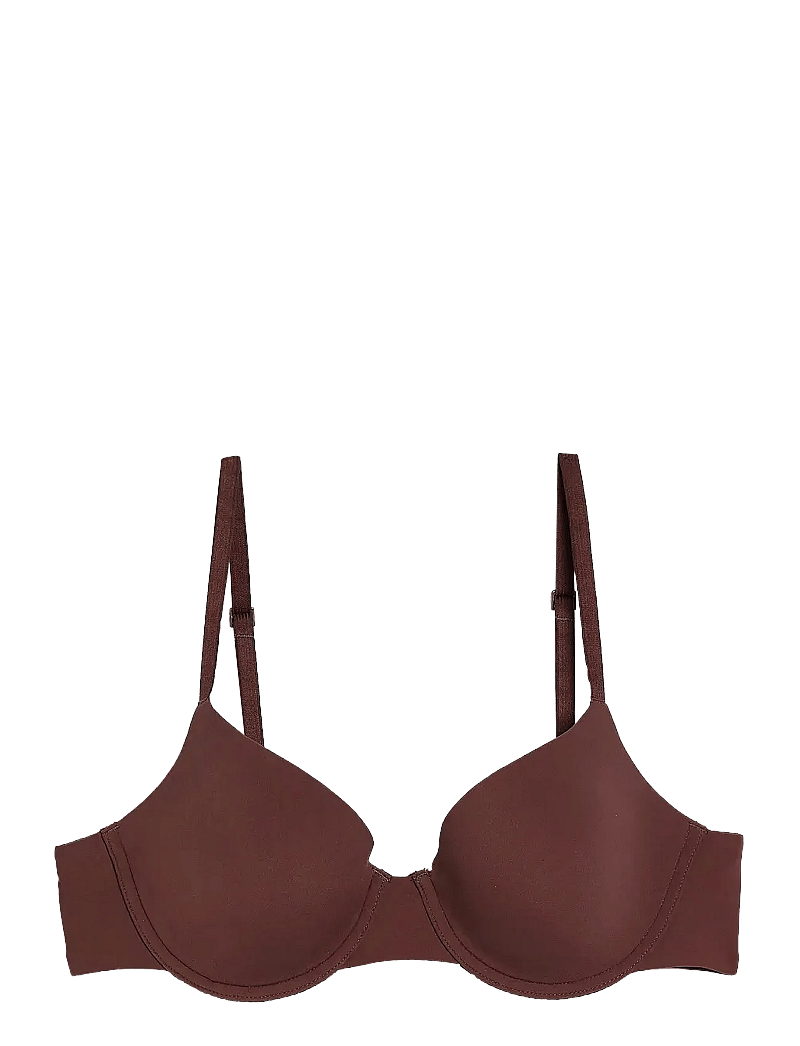 Etam - PURE FIT - LIGHT PADDED CLASSIC BRA - push up bhs - brown - 1
