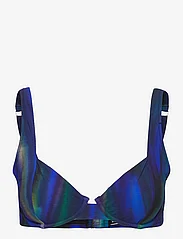 Etam - BALTIC - SC CLASSIQUE - vielutėmis sutvirtintos bikinio liemenėlės - print. green blue - 0