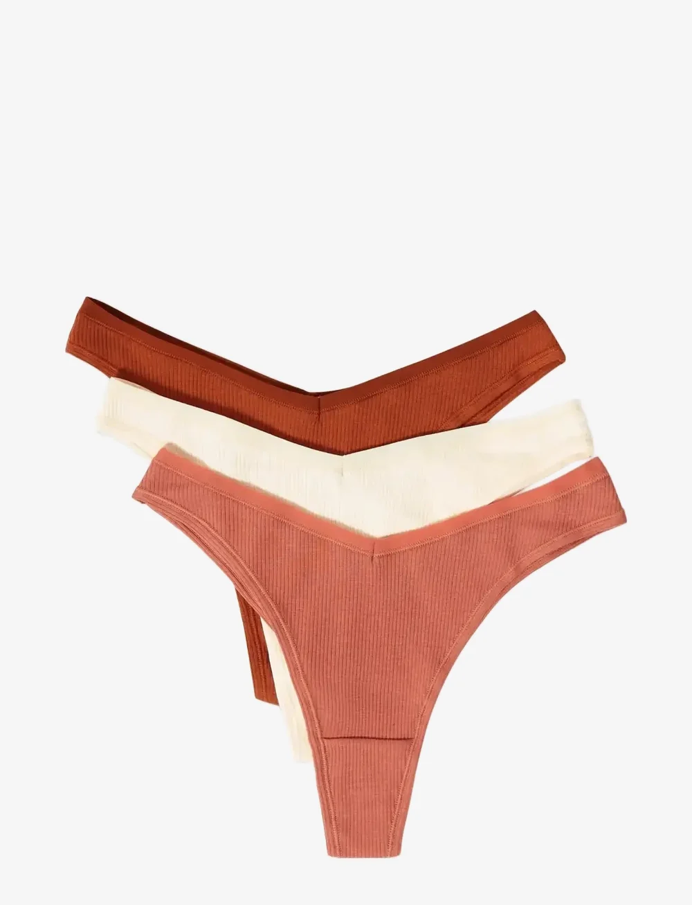 Etam - JOHN - 3 TANGAS - brazilian trusser - brown - 1