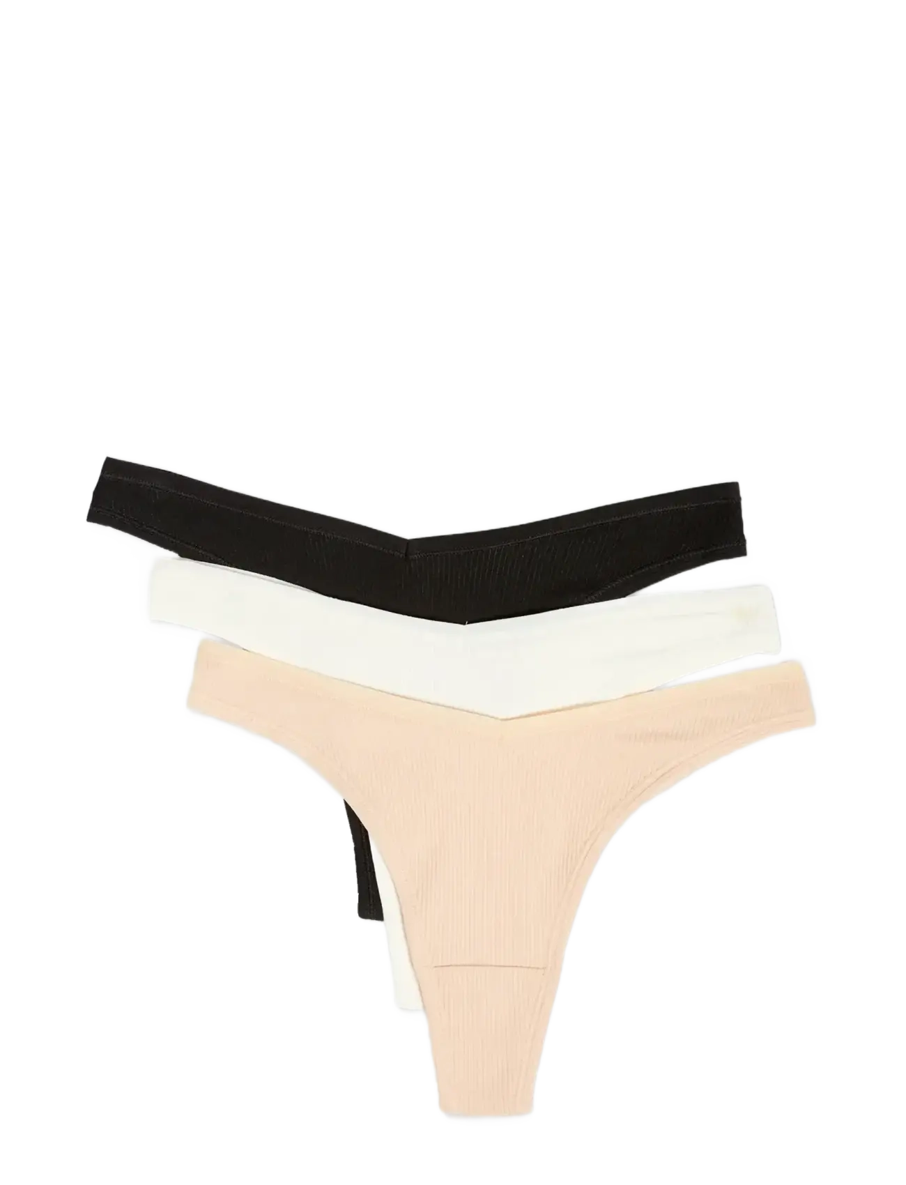 Etam JOHN - 3 TANGAS - Lingerie - PINK / black