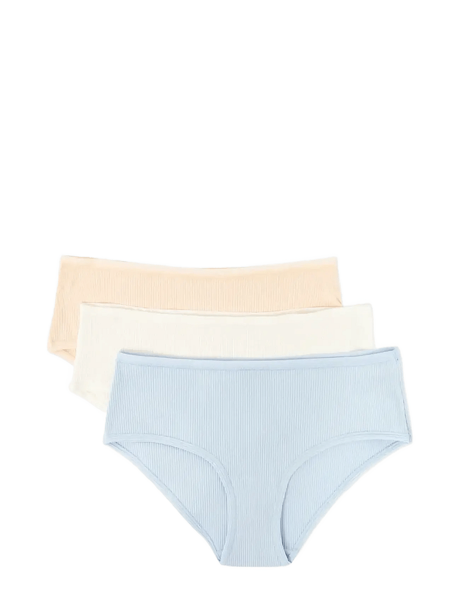 Etam - JOHN - 3 SHORTIES - briefs - cream - 1