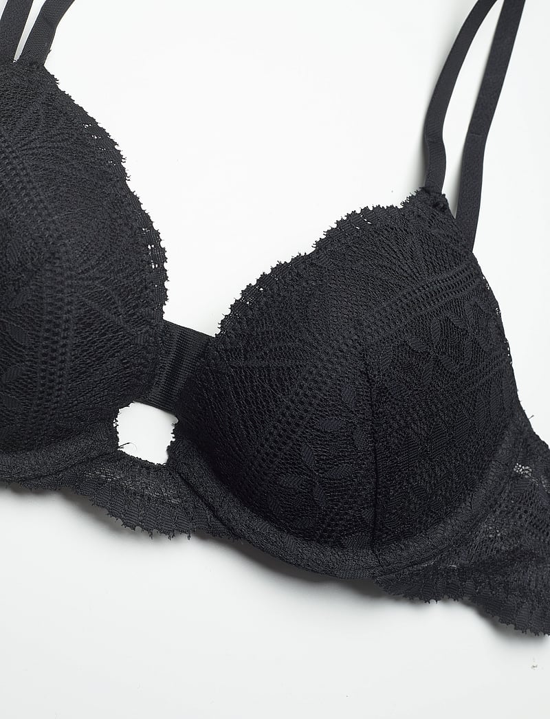 Etam - IDOLE - N*2 PLUNGE PUSH-UP BRA - push-up bh:ar - black - 4