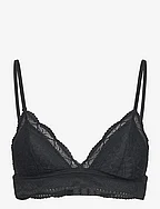 Idole Wireless Triangle Bra Top - BLACK