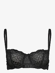 Etam - IDOLE Bra No. 9 - The Balconette - zemākās cenas - black - 0