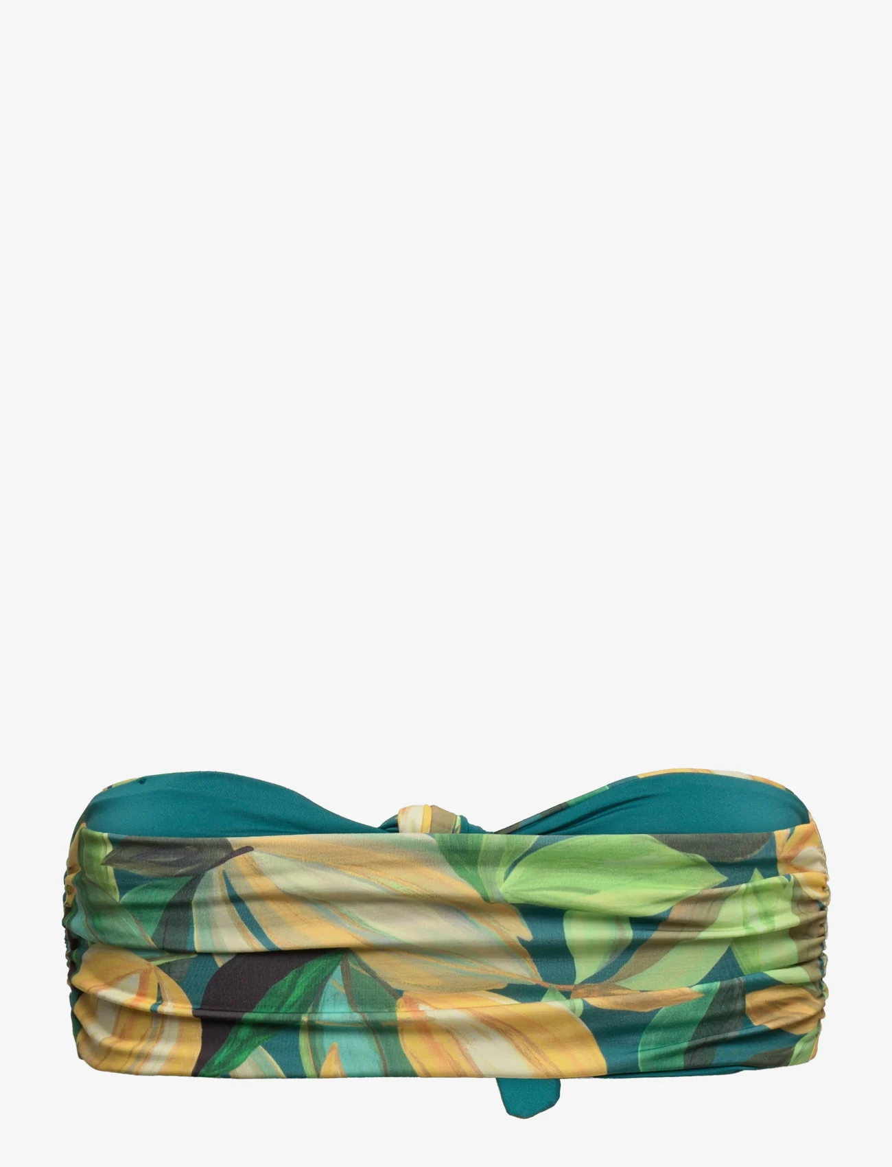 Etam - VERSO - SA BANDEAU - bikinien bandeauyläosat - printed green - 1