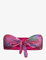 Etam - VERSO - SA BANDEAU - bandeau bikini - printed pink - 0