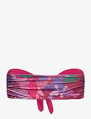 Etam - VERSO - SA BANDEAU - bandeau bikini - printed pink - 1