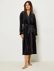 Etam - Wenny Pajama Robe - halāti - black - 5