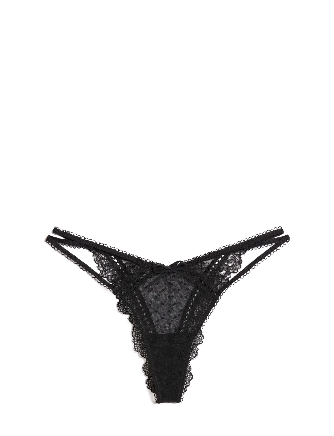 Etam PETRA - TANGA - Unterwäsche - BLACK / black