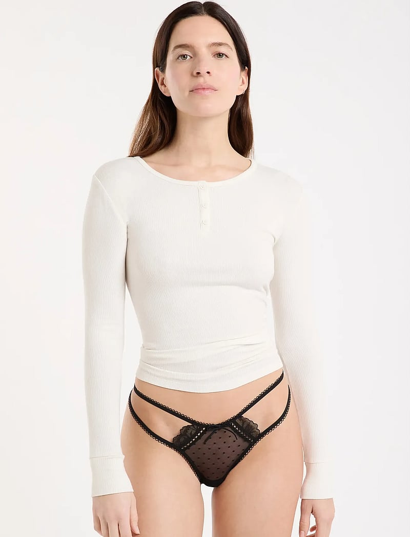 Etam - PETRA - TANGA - string - black - 0