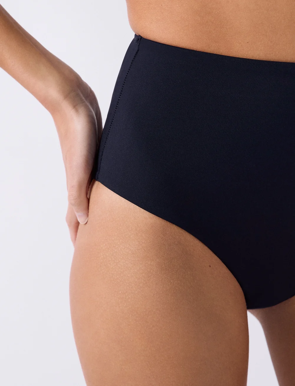 Etam Sculpt Swimsuit High Leg Bikini Bottom High waist bikini bottoms Boozt