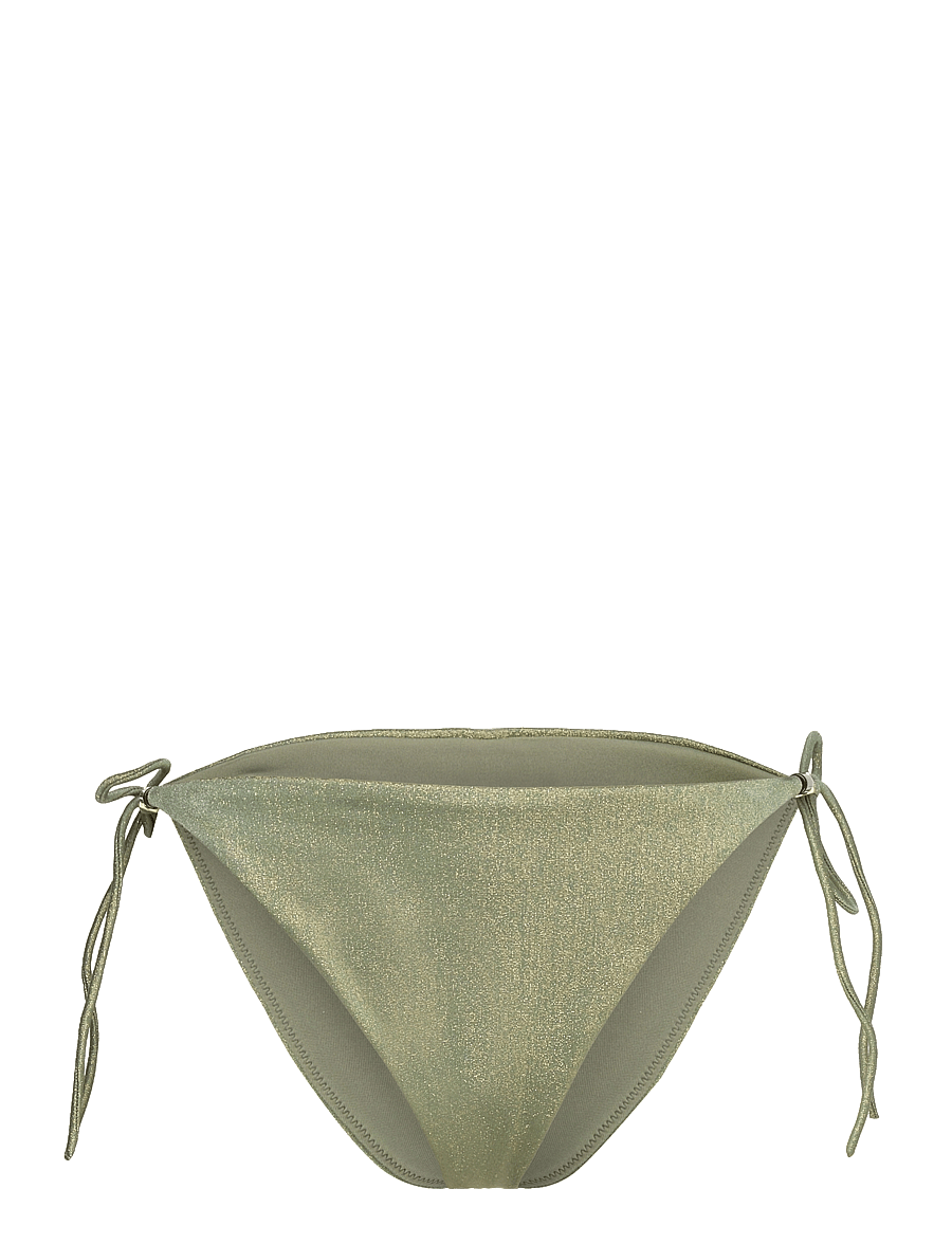 Etam - Idyllique Swimsuit Bikini String Bottom - side tie bikinis - khaki olive - 1