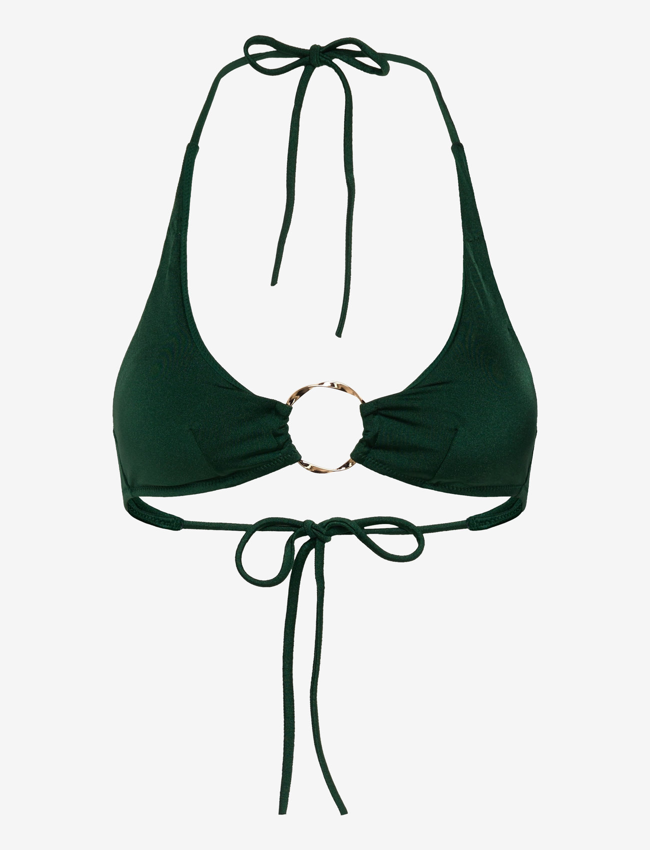 Etam - SABLES - UNWIRED WIRELESS TRIANGLE BRA SWIMSUIT - trekantsbikinier - green - 1