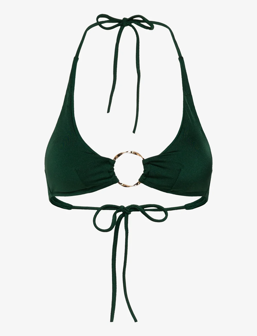 Etam - SABLES - UNWIRED WIRELESS TRIANGLE BRA SWIMSUIT - trekantsbikinier - green - 1